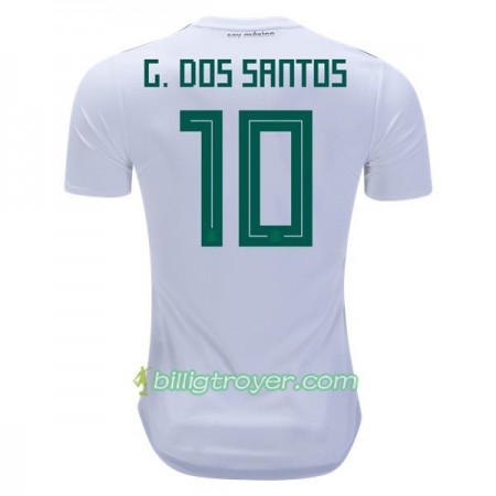 Billige Fotballdrakter Mexico G.Dos Santos 10 VM 2018 Bortedraktsett